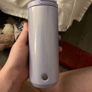 Starbucks mug! For hot and cold drinks